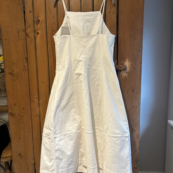 White Mid Summer Everlane Dress - Picture 4 of 6
